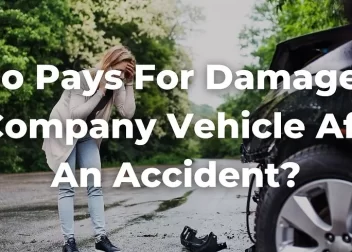 accident in a company vehicle